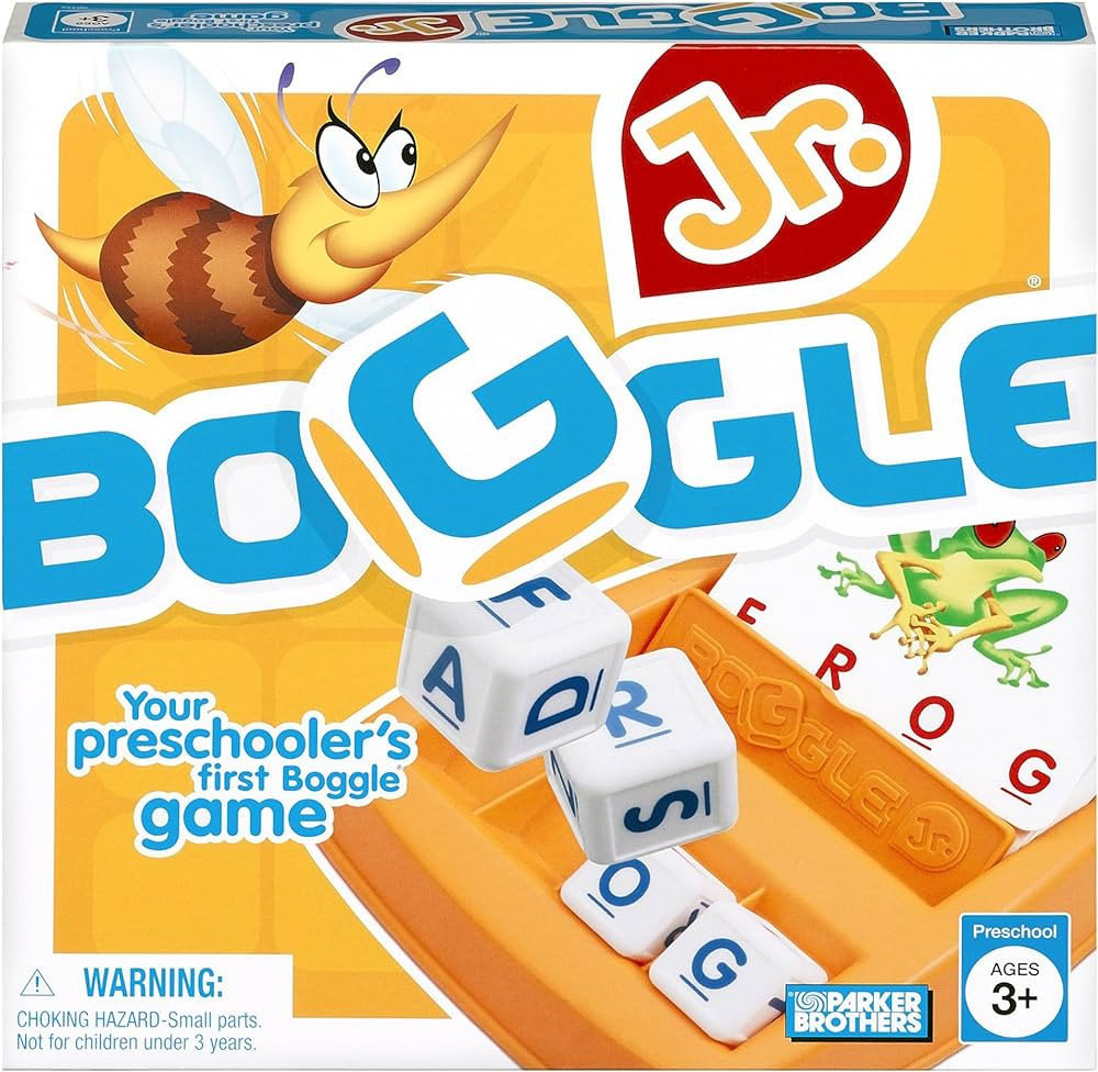 Hasbro Gaming Boggle Junior, Preschool Board Game, Ages 3 and Up (Amazon Exclusive) | Amazon (US)