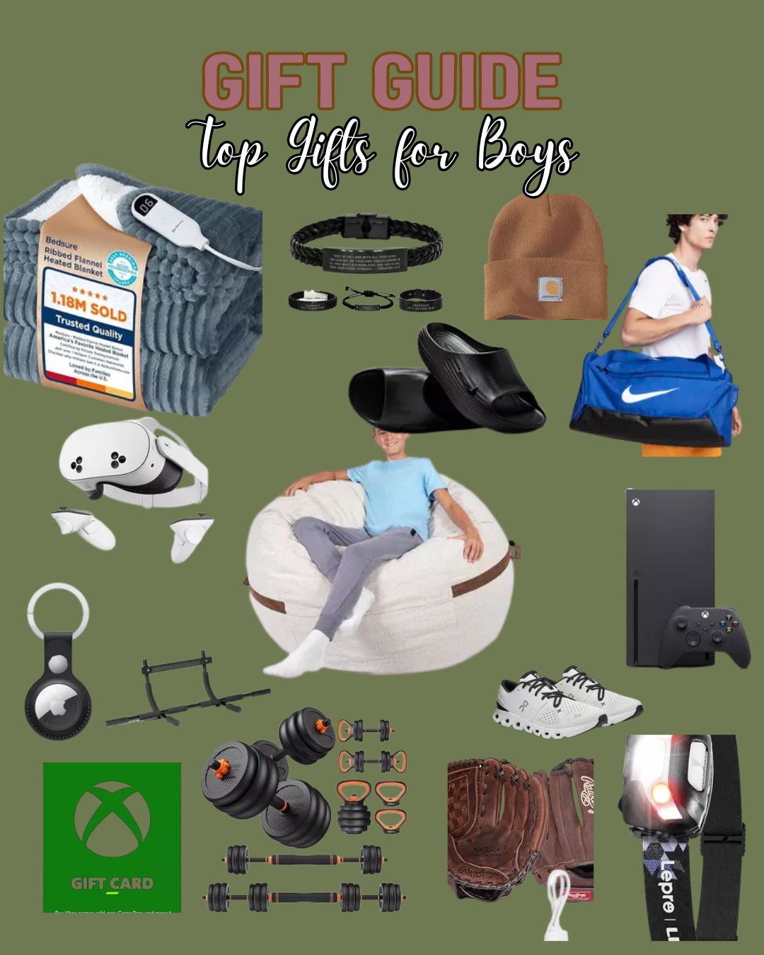 Top gifts for guys/boys!

christmas | holiday | carhartt | nike | xbox | apple  

 #LTKGiftGuide #LTKHoliday
