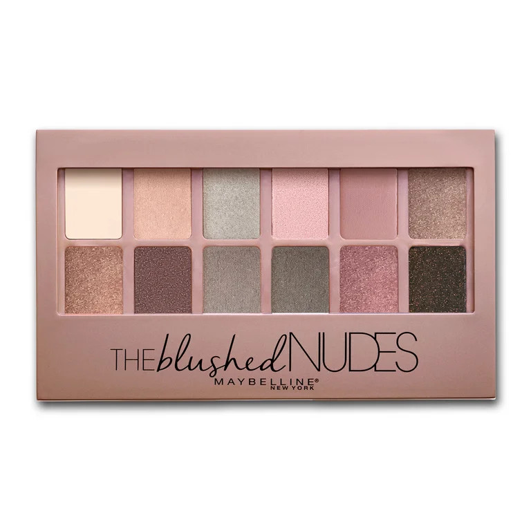 Maybelline New York The Blushed Nudes Eye Shadow Palette | Walmart (US)
