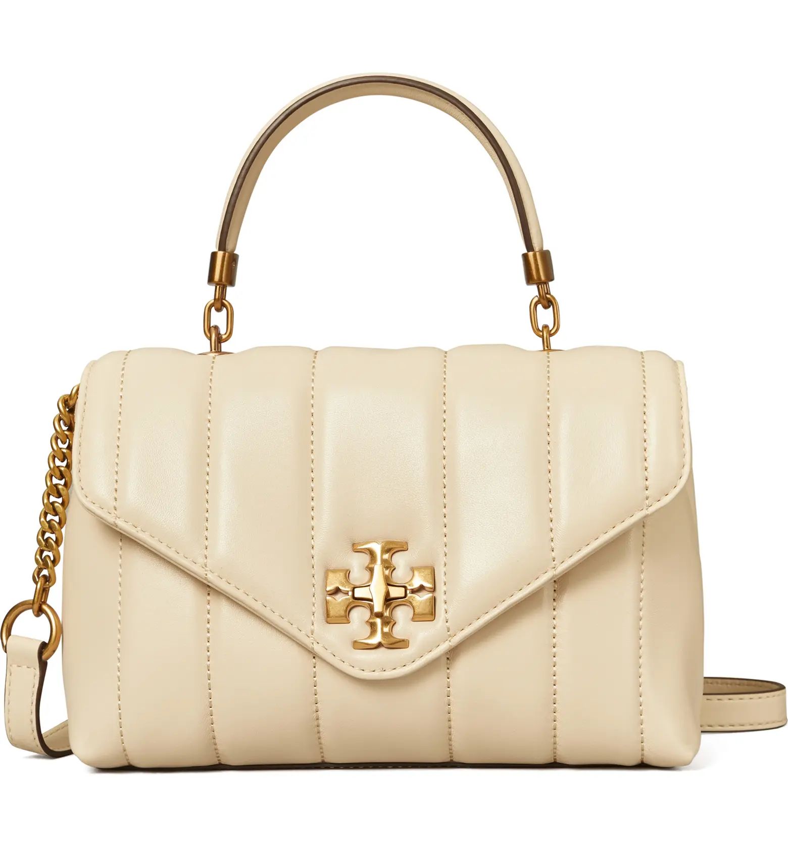 Tory Burch Kira Small Quilted Leather Satchel | Nordstrom | Nordstrom
