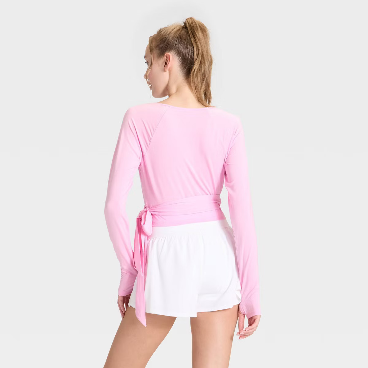 Women's Wrap Long Sleeve Top - JoyLab™ | Target