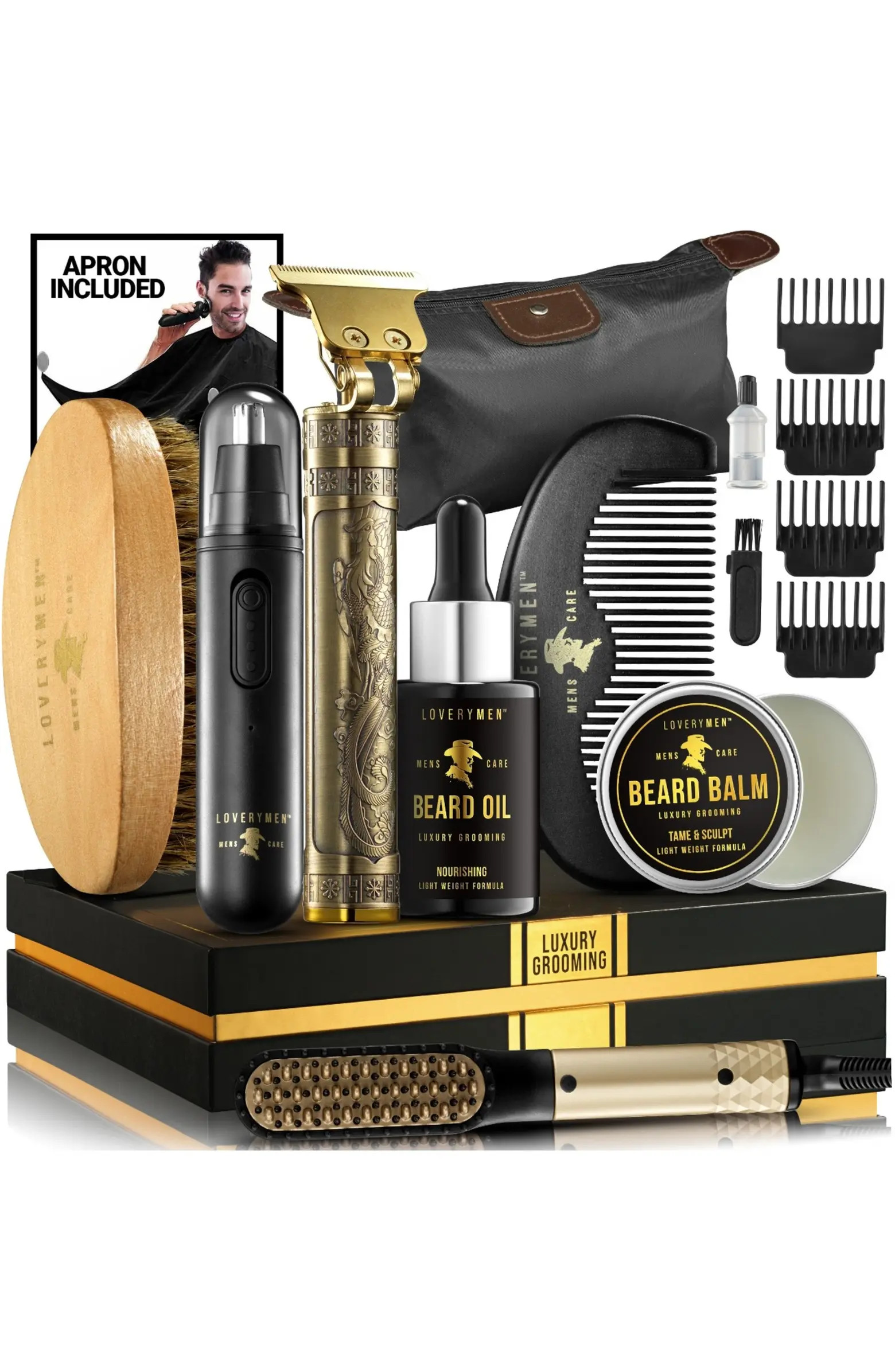 Men Beard Grooming Kit - 15pc Luxury Beard Care | Nordstrom