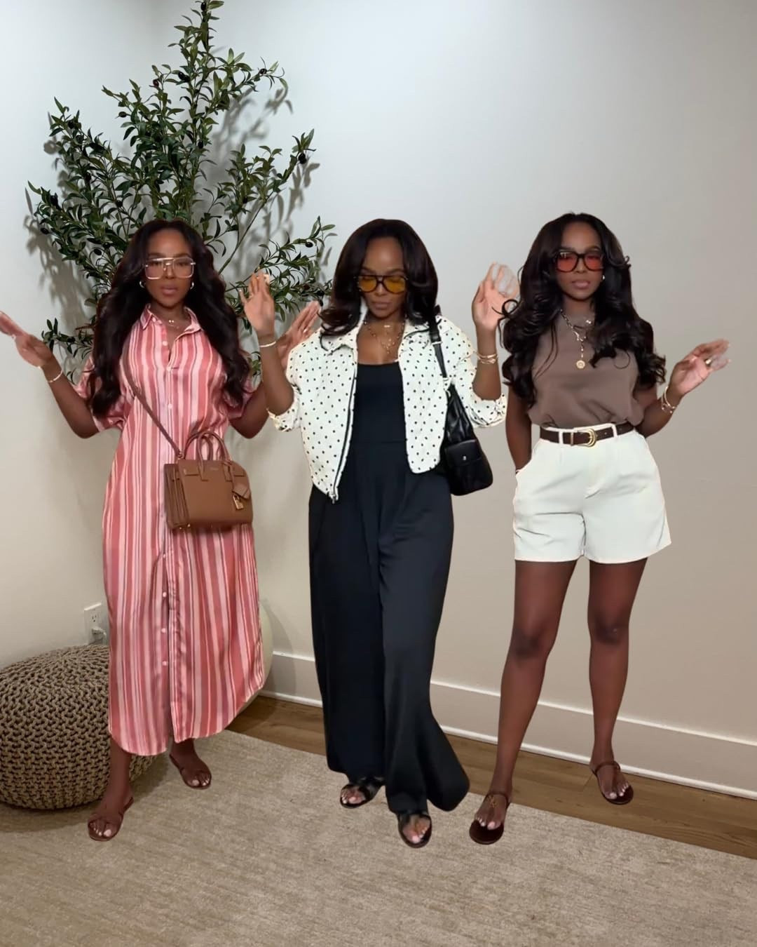 Hi Babes! 🤍✨

Three outfits, three different vibes… and I honestly can’t pick a favorite! Whether you're dressing for brunch, the office, vacation, or a weekend out, these looks are effortless, chic, and so easy to recreate.

✨ Included:
• Casual everyday look
• Elevated neutral outfit
• Polished office-to-dinner style

Which one are you choosing… 1, 2, or 3? 🤎

Everything is linked below!

xx Kira | IG: KirasFashionFinds

#LTKPetite #LTKootd