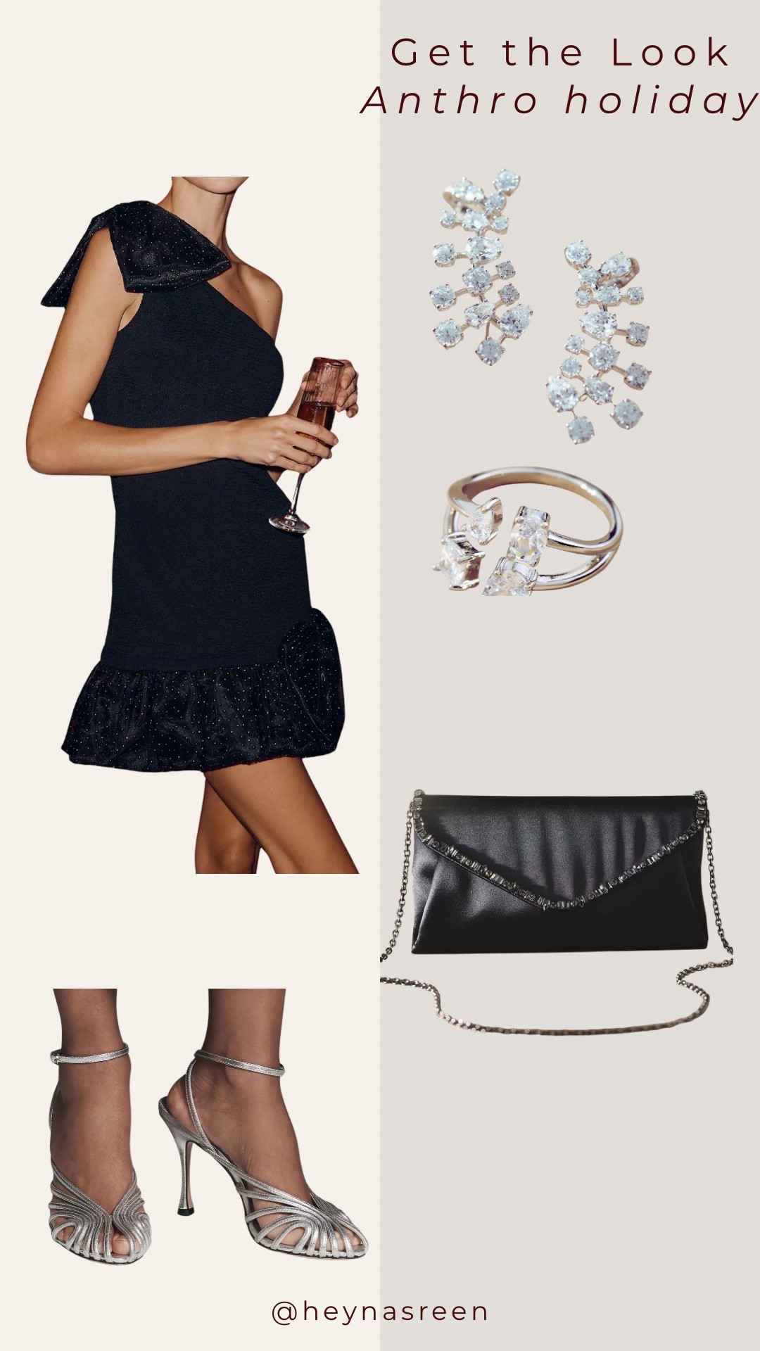 Get the look: this chic black look would be great for any holiday party! 

#LTKSeasonal #LTKHoliday #LTKSaleAlert