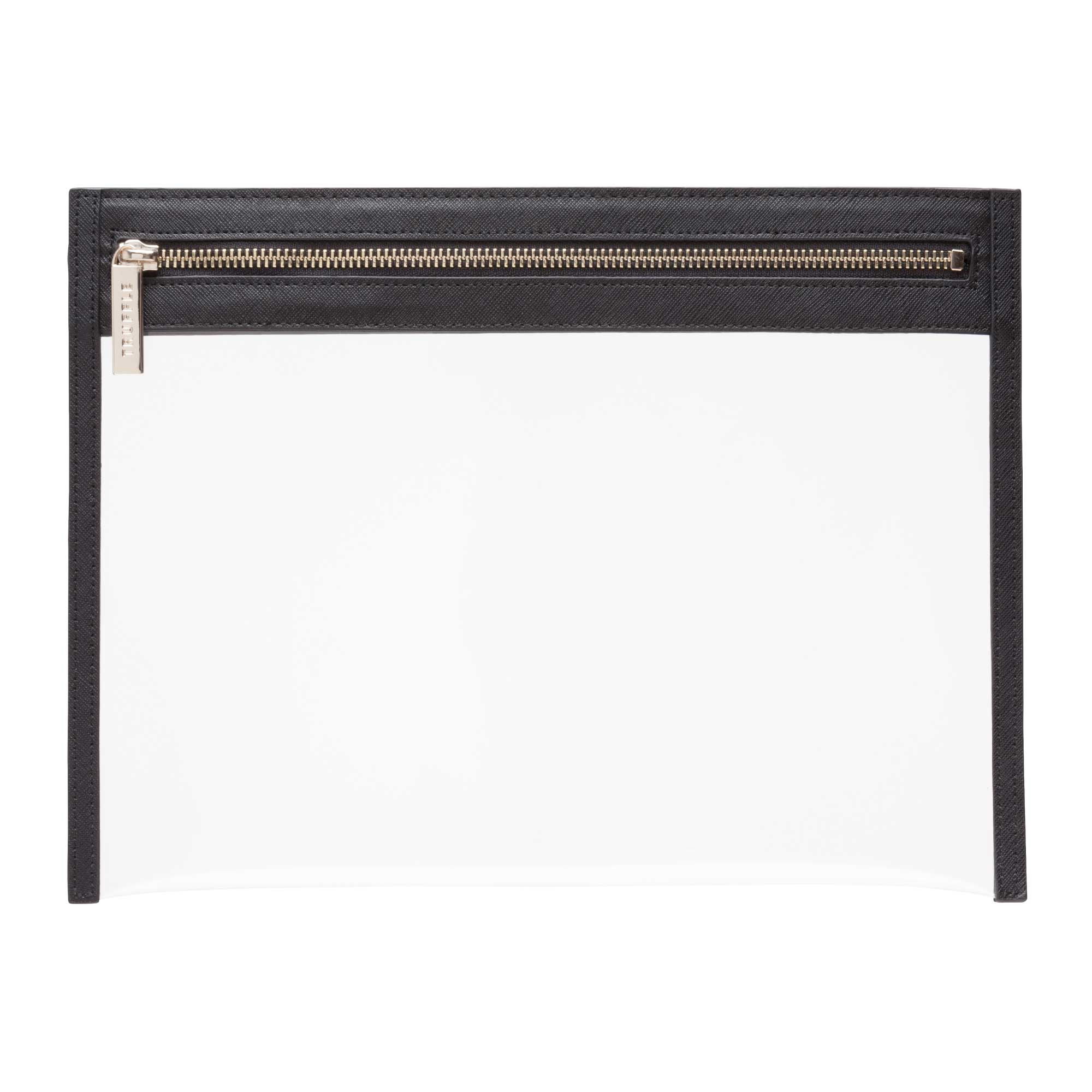 Clarity Clutch Large - Large Clear Clutch | Flat Purse Organizer | TRUFFLE