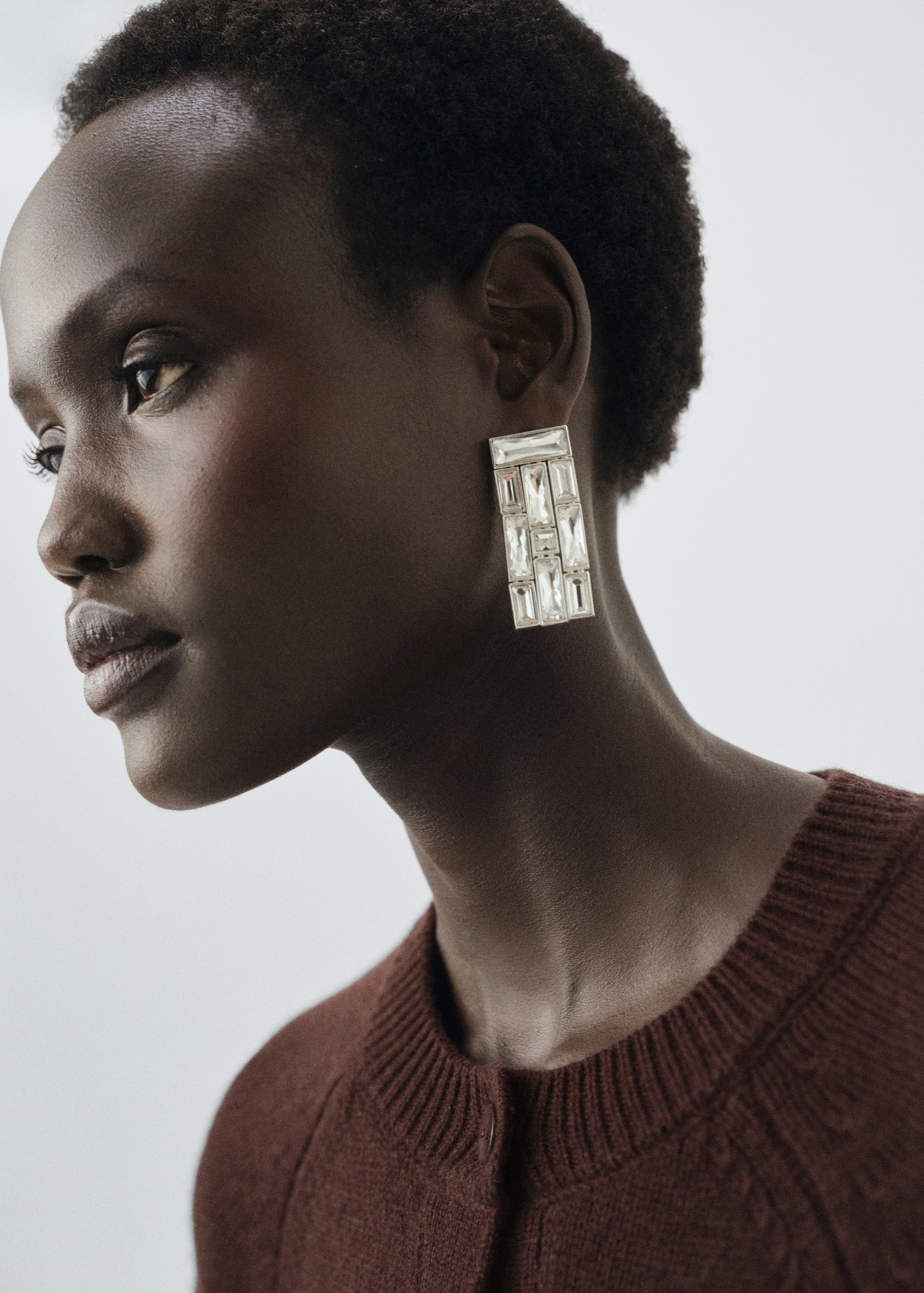 Chunky knit wool-blend cardigan - Women | MANGO USA | Mango (US/MX/AU)