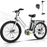 COLORWAY 26" Electric Bike for Woman, 500W Powerful Motor, 36V 12AH Removable Battery E Bike, , M... | Walmart (US)