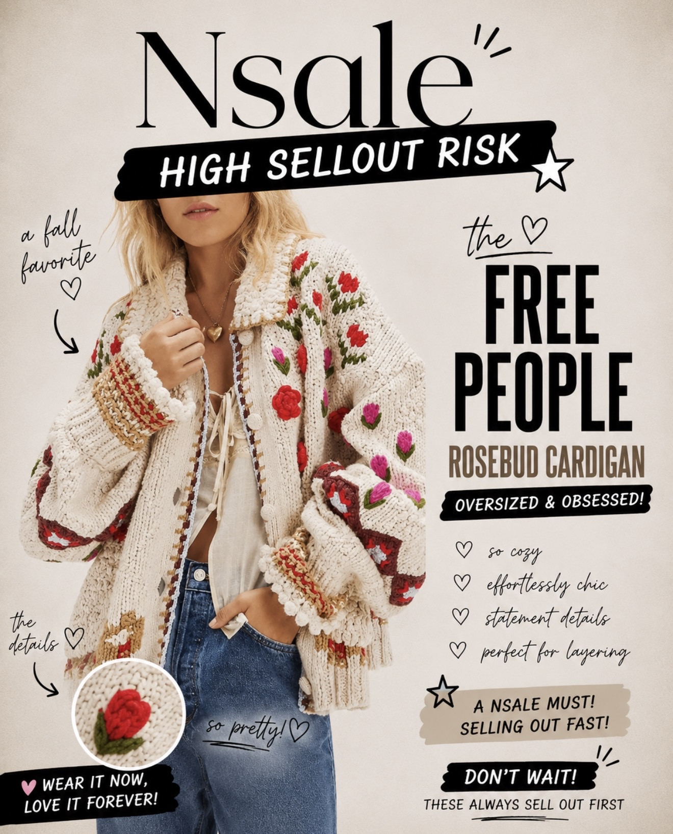 Everyone is loving this free people sweater

#LTKSaleAlert #LTKOver40 #LTKSeasonal