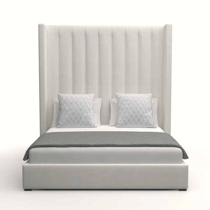 Austine Upholstered Wingback Bed | Wayfair North America