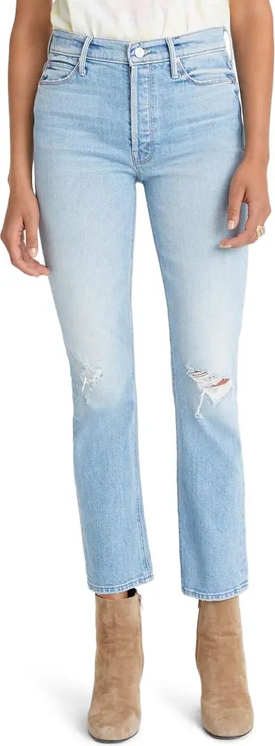 The Dazzler Ripped High Waist Ankle Jeans | Nordstrom Rack