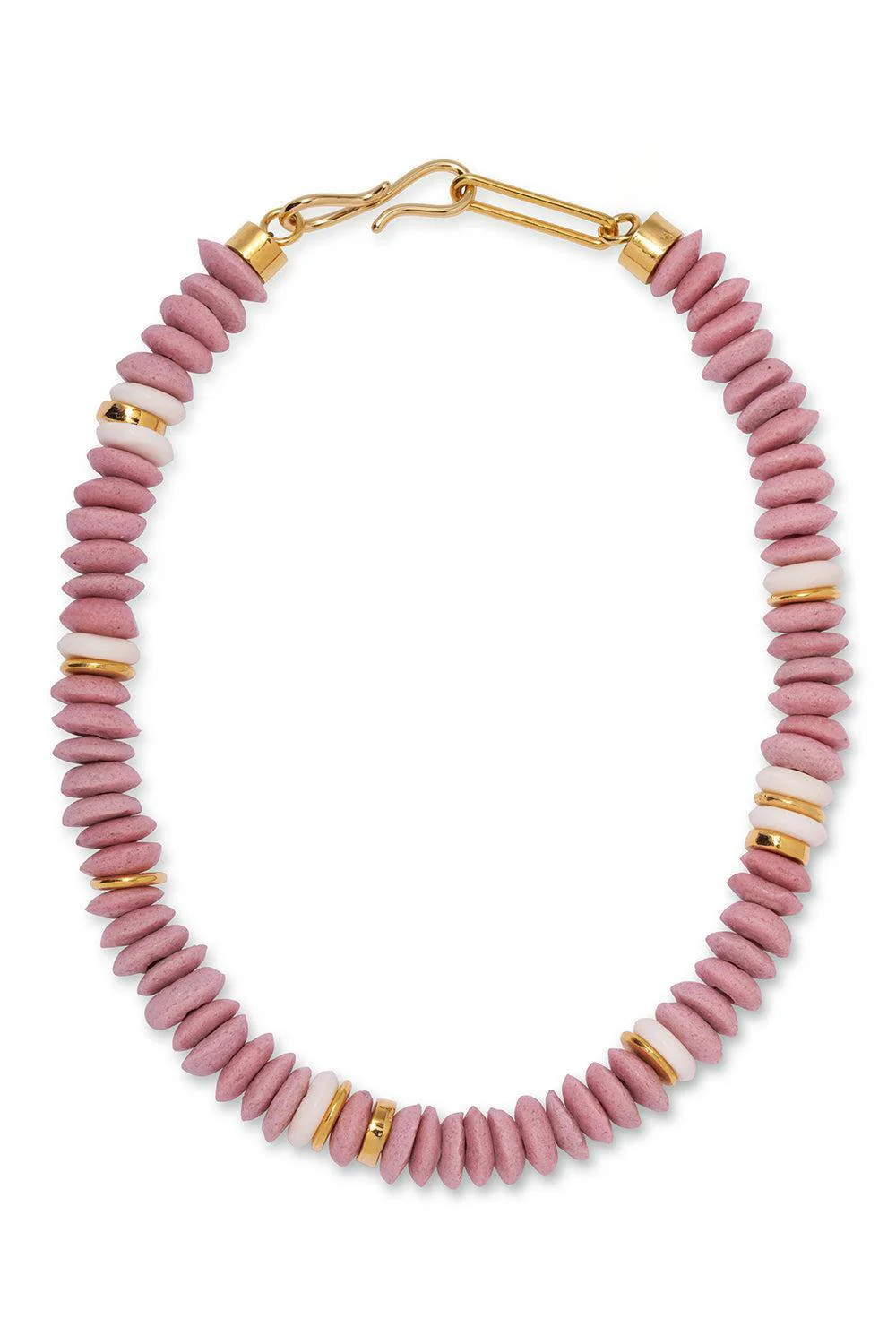 Rose Pink Laguna Necklace | LIZZIE FORTUNATO | Marissa Collections