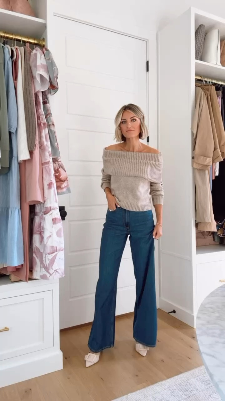 Some of my favorite Abercrombie pieces from the season! Wearing XS in sweaters & coat, S in the white long sleeve, & 25 in the jeans! Use code AFLOVERLY for an extra 20% off!

Loverly Grey, Abercrombie sale, winter outfit, sweater, wide leg jeans, wool coat, closet staples 

#LTKSeasonal #LTKStyleTip #LTKSaleAlert