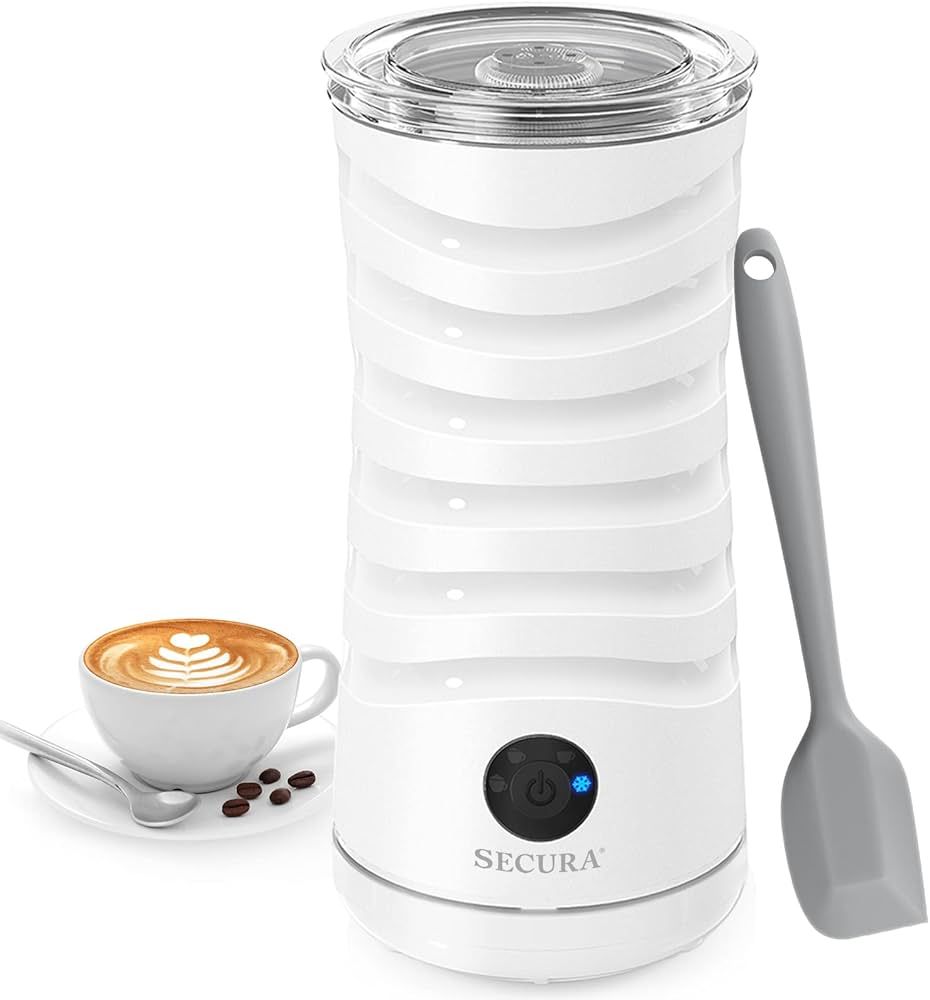 Secura Electric Milk Frother, Automatic Milk Steamer, 4-IN-1 Hot & Cold Foam Maker-8.4oz/240ml Mi... | Amazon (US)