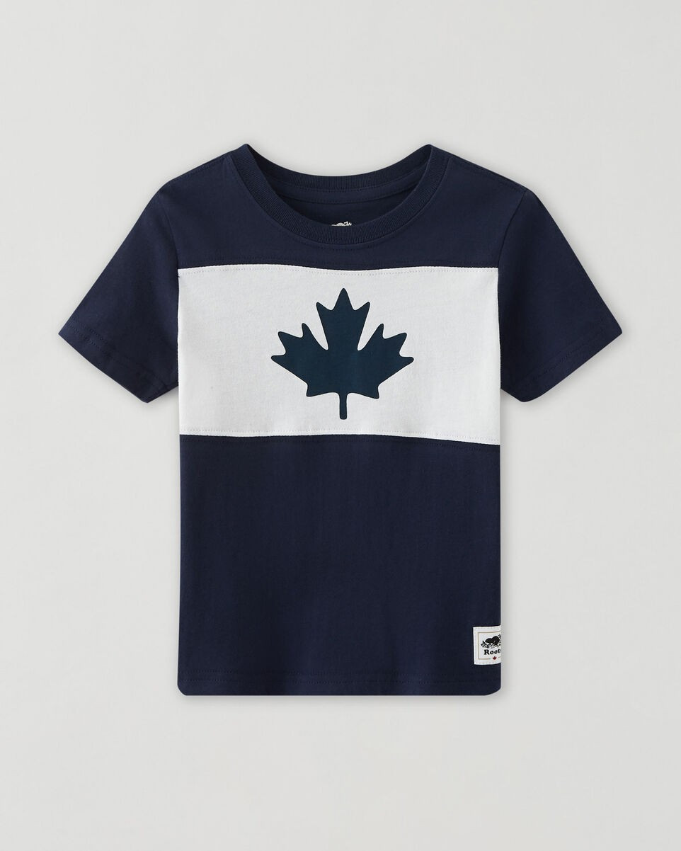 Toddler Blazon T-shirt | Roots (CA)
