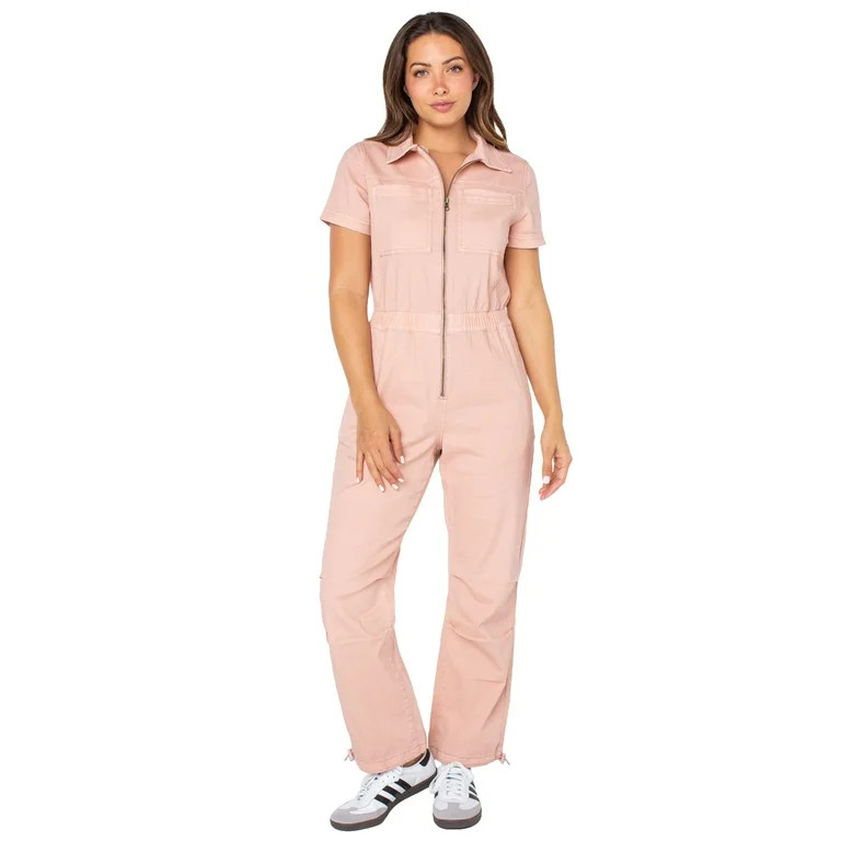 Celebrity Pink Juniors Zip Front Boilersuit (Sizes XXS-XXXL) | Walmart (US)
