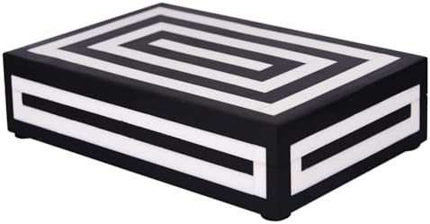 Handicrafts Home Decorative Storage Box 10x6 – Remote Organizer Box with Lid, Modern Decorative... | Amazon (US)