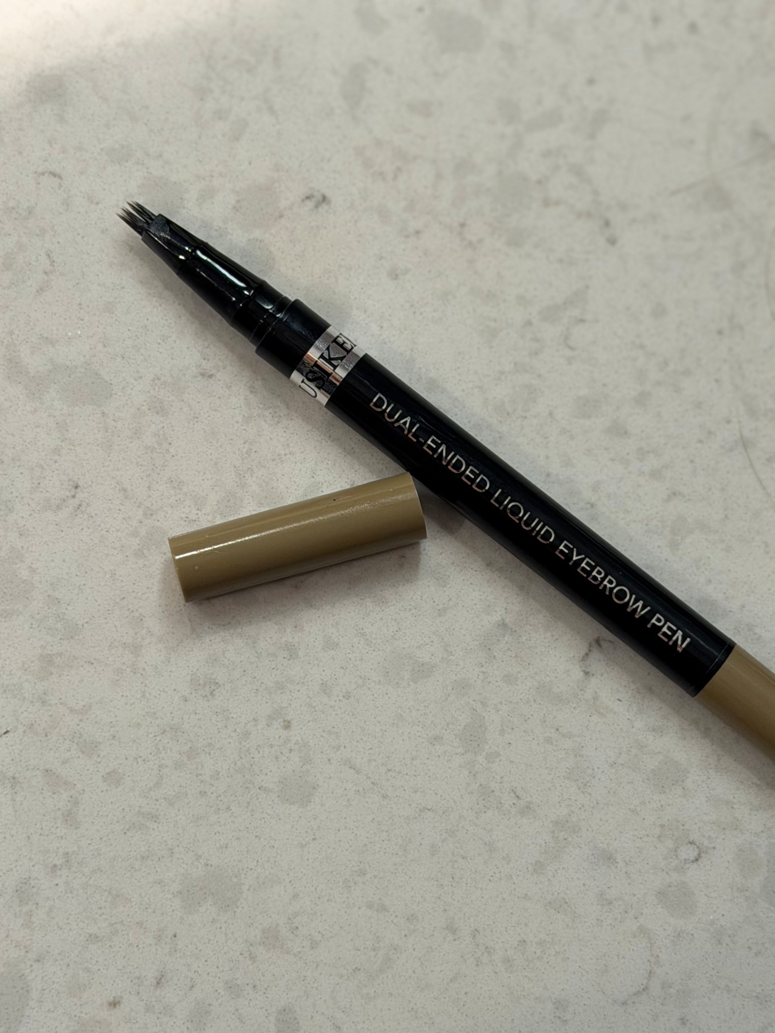 A must have eyebrow pen! I just added this to my travel case and it’s a good one. I also like having a brow brush to keep it all blended. This is dark brown  

#LTKBeauty #LTKmorningroutine #LTKselfcare
