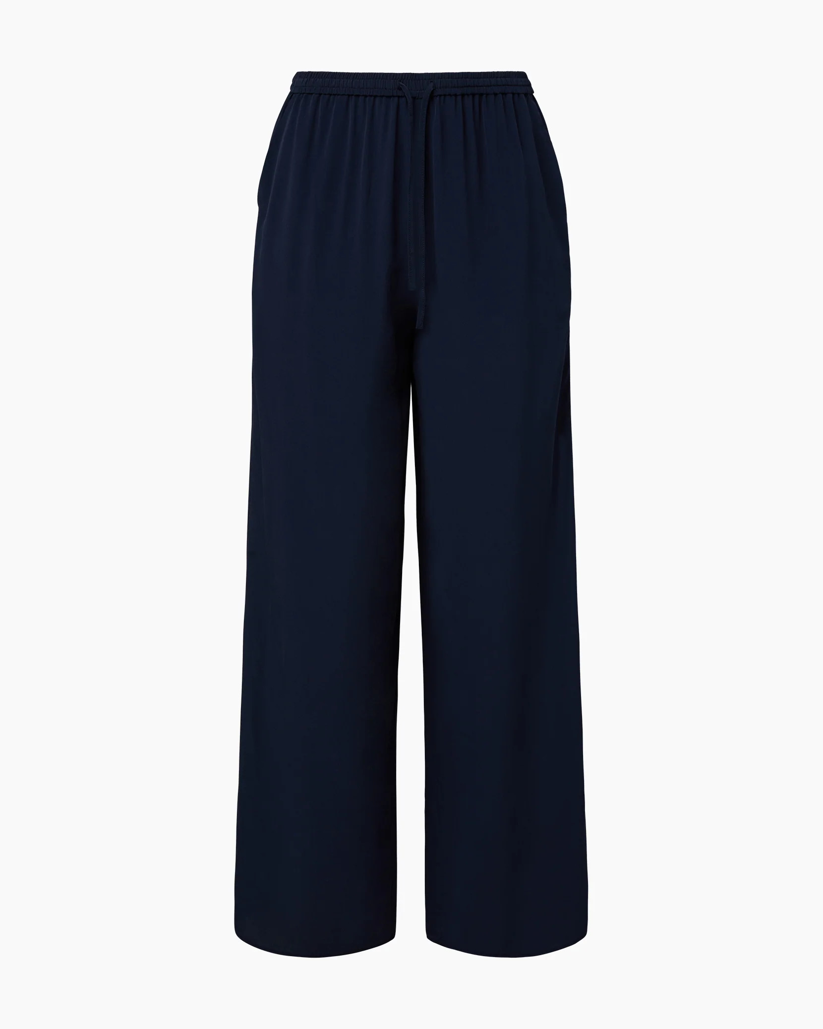 Silk Wide Leg Drawstring Pant | onia