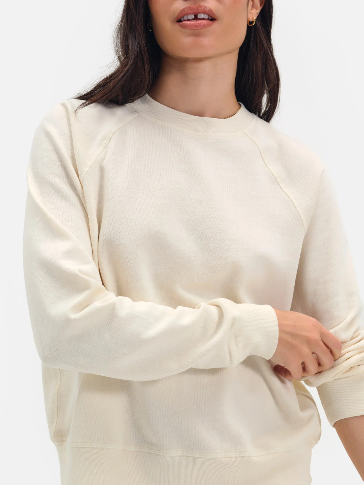 Organic Lightweight Terry Raglan Sweatshirt | MATE The Label