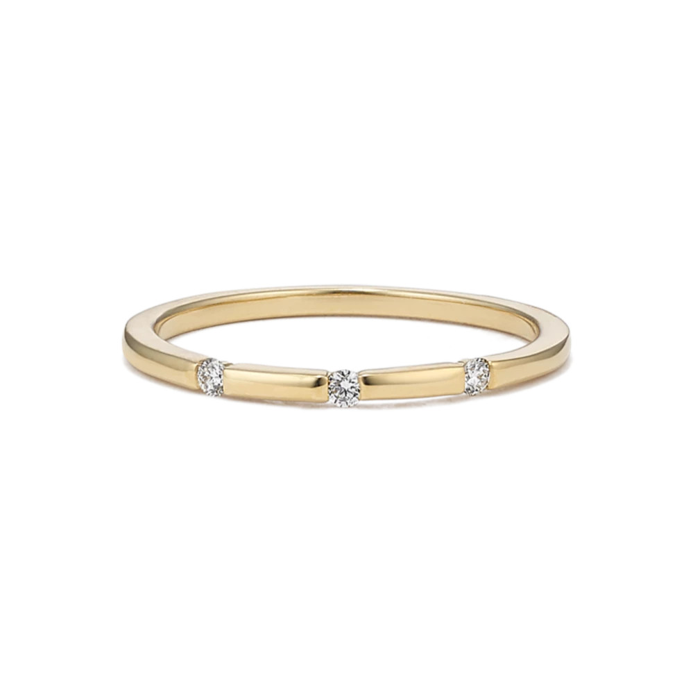 Bianca Stackable Diamond Ring | Shane Co