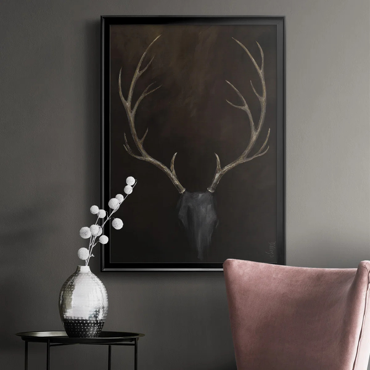 Buck Framed On Paper Print | Wayfair North America