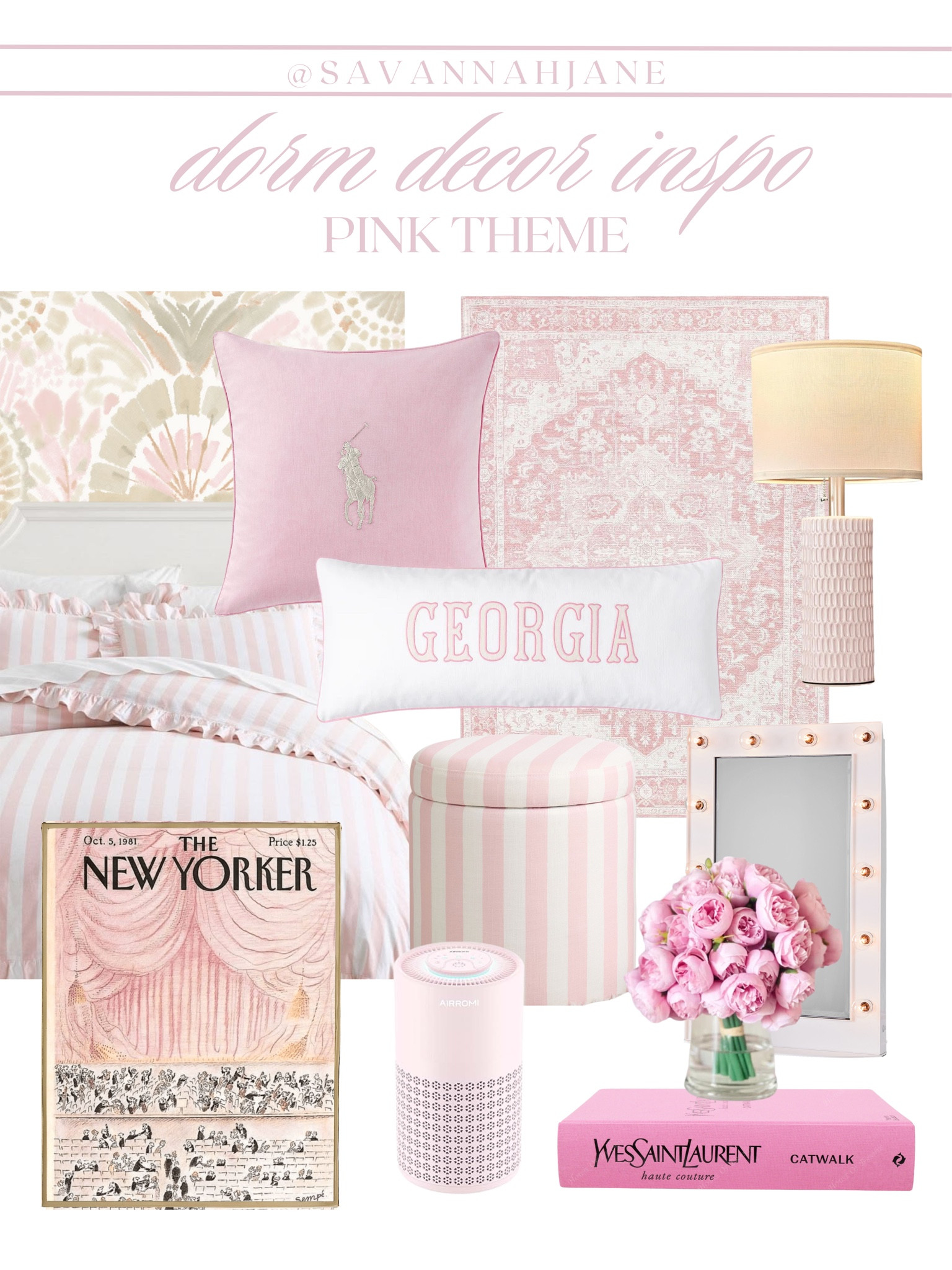 Pink dorm inspo 🎀🎀 chic dorm decor | chic dorm inspo | pink dorm decor | LoveShackFancy dorm | girly dorm decor | preppy dorm inspo | preppy dorm decor | SMU dorm inspo | SMU dorm decor 

#LTKSeasonal #LTKU #LTKHome