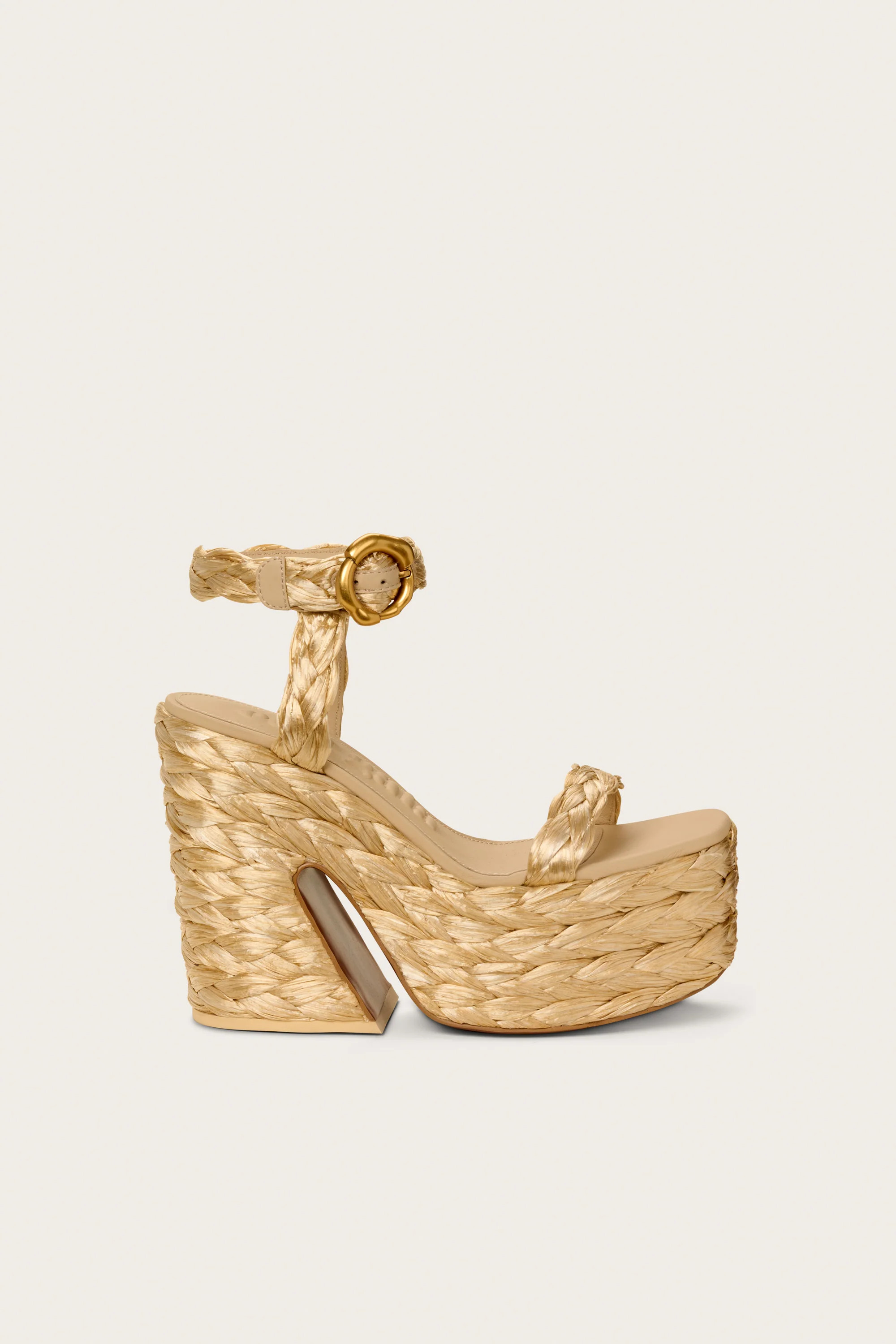 DAELAN PLATFORM SANDAL - NATURAL | Cult Gaia - US