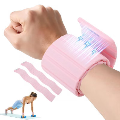 Unique Bargains Wrist Weights Pink 1 Pair | Target
