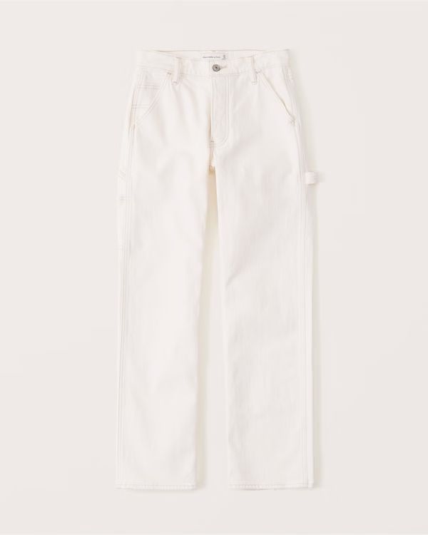 Low Rise Carpenter Jean | Abercrombie & Fitch (US)