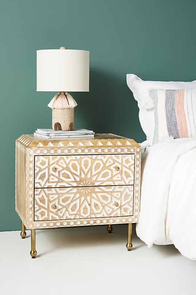 Handcarved Albaron Nightstand | Anthropologie (US)