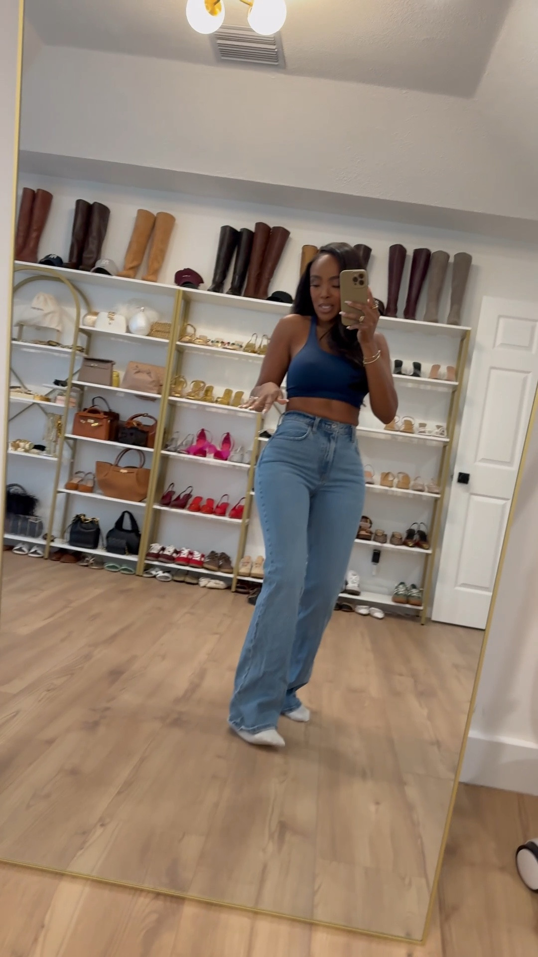 Obsessed 
In a 27 long 
The best denim / no stretch but true to size 

#LTKSpringSale