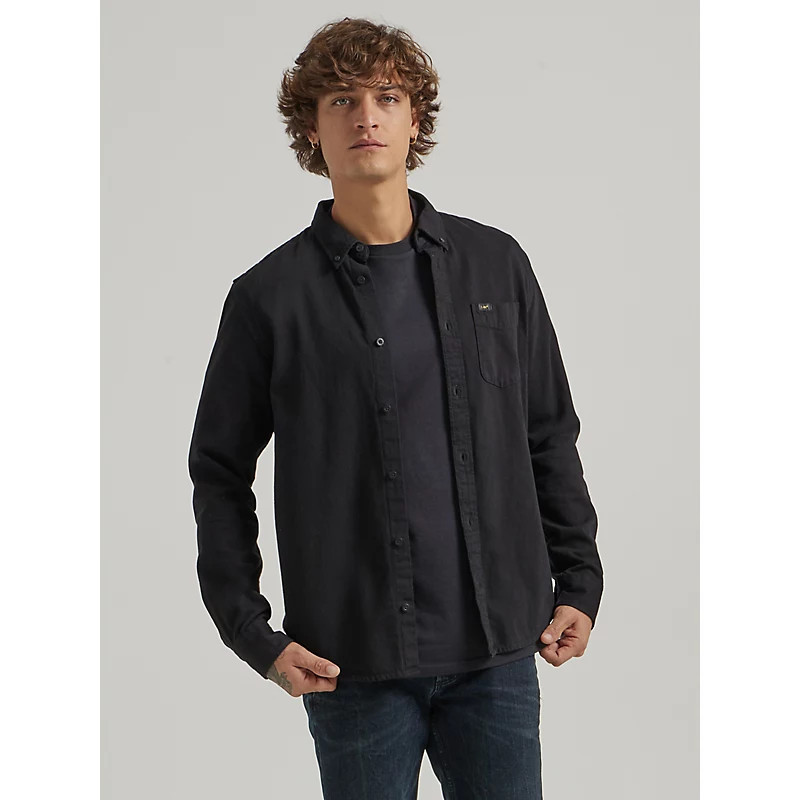 Mens Denim Button Down Shirt | Lee Jeans