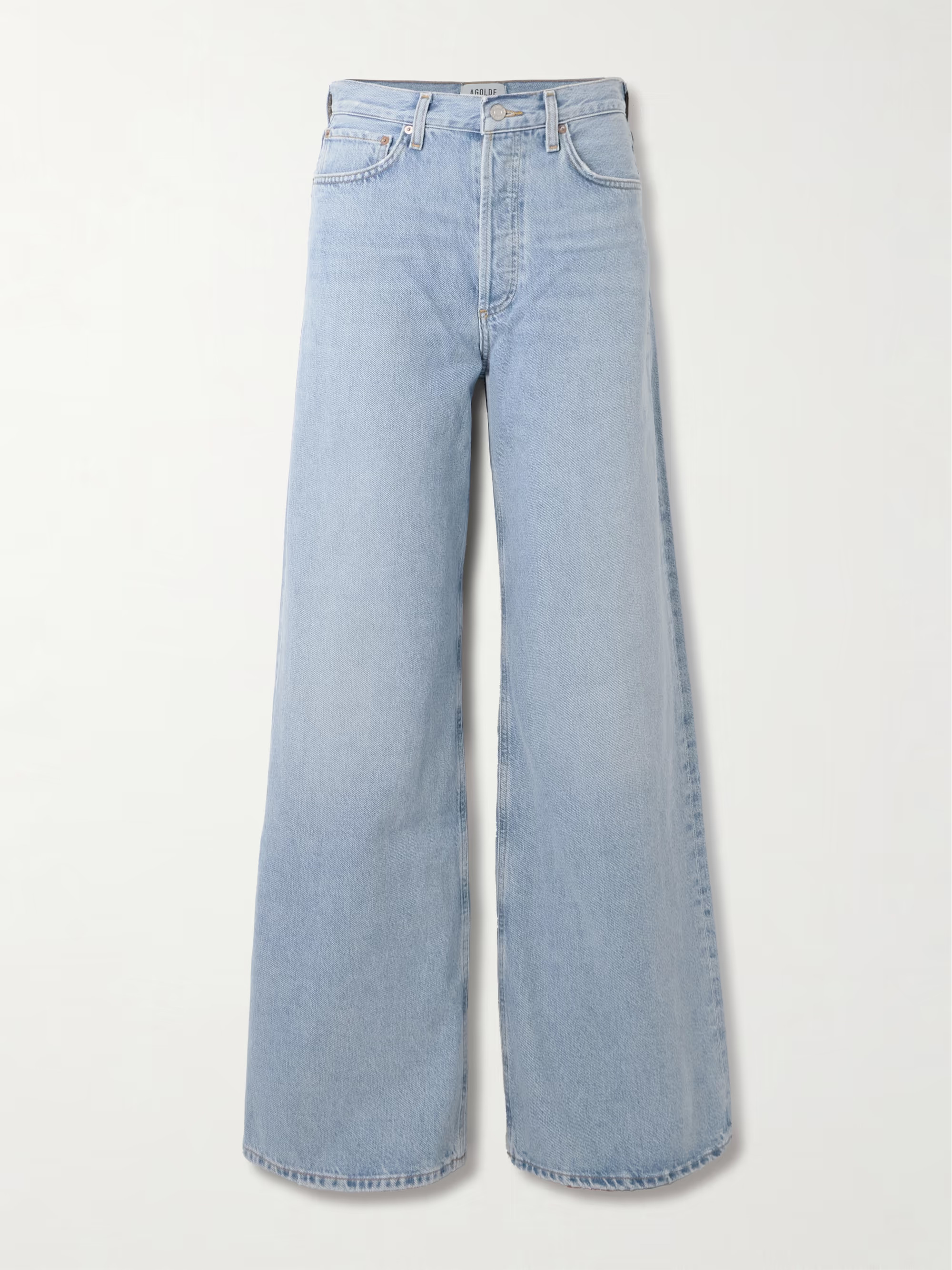 Dame high-rise wide-leg jeans | NET-A-PORTER (US)