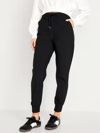 High-Waisted SleekTech Jogger Pants for Women | Old Navy (US)