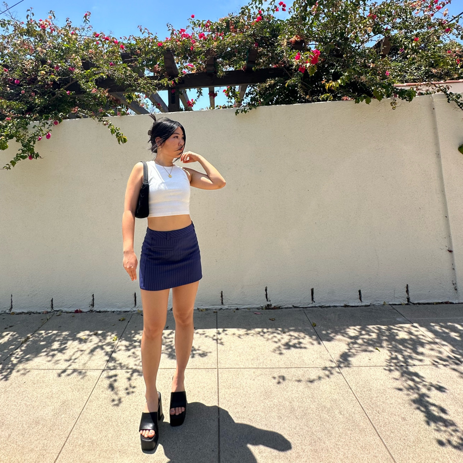 Skirt + tank top total under $30