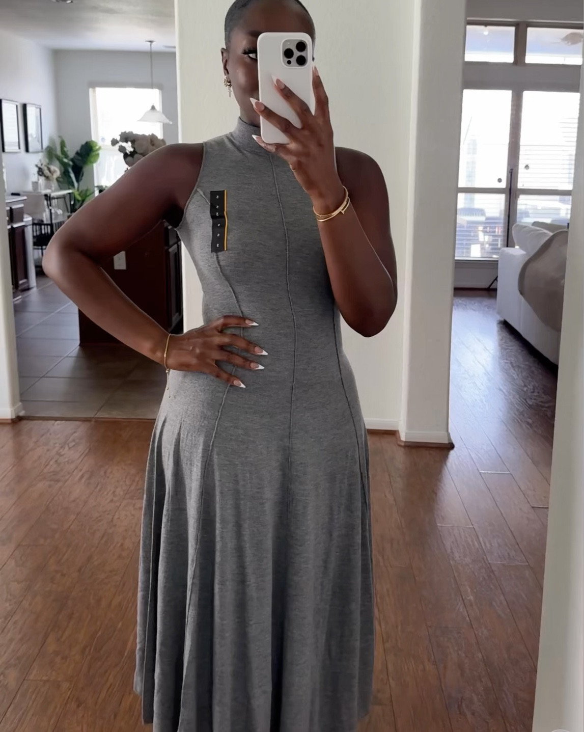 Wearing a small and I love this dress! It is fitted up until the hips and it falls so lovely. 

#LTKStyleTip #LTKVideo #LTKFindsUnder50