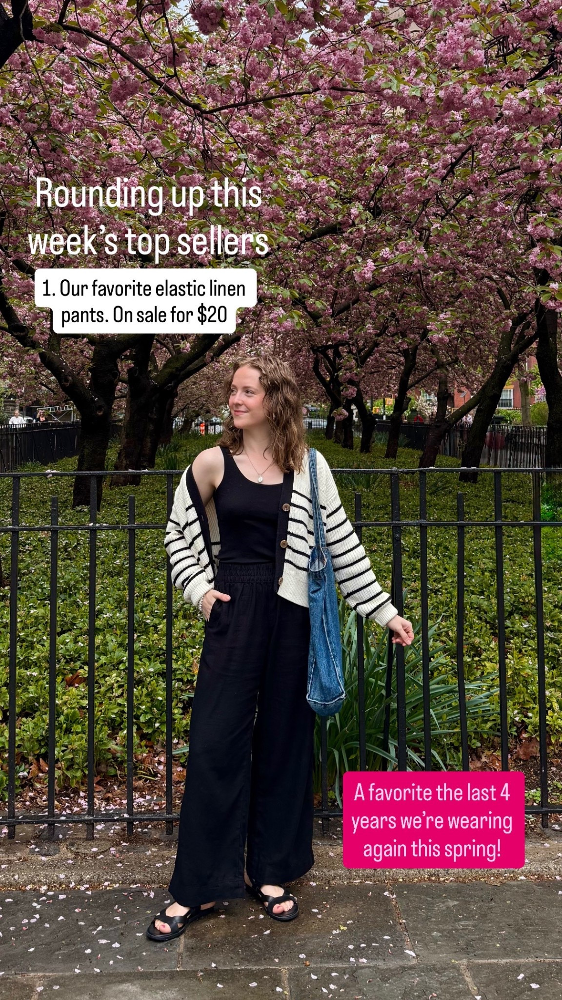 Weekly best sellers. These elastic waist linen pants! Available in petite and only $20 today

#LTKSaleAlert