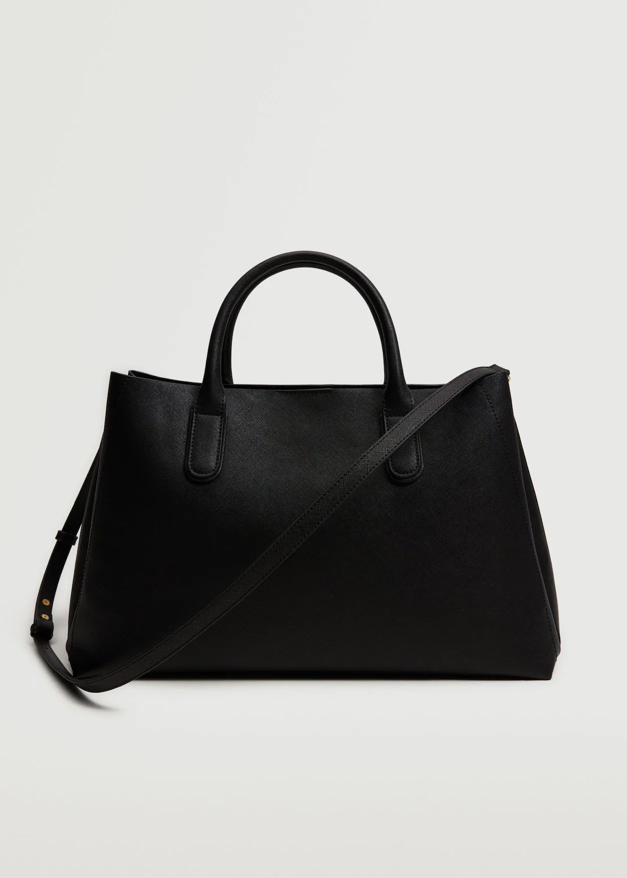 Shopper bag with handles | MANGO (UK)