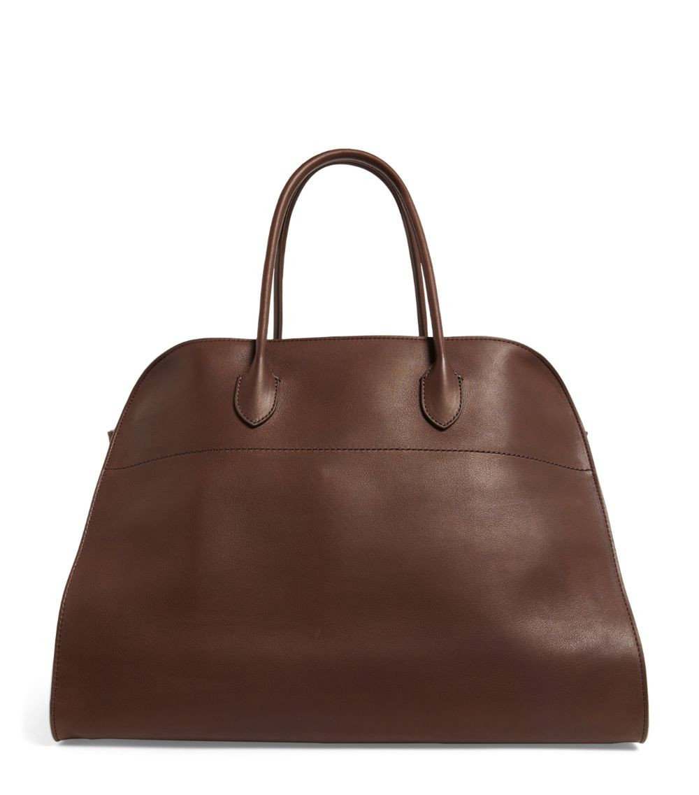 Soft Margaux 17 Leather Top-Handle Bag | Harrods