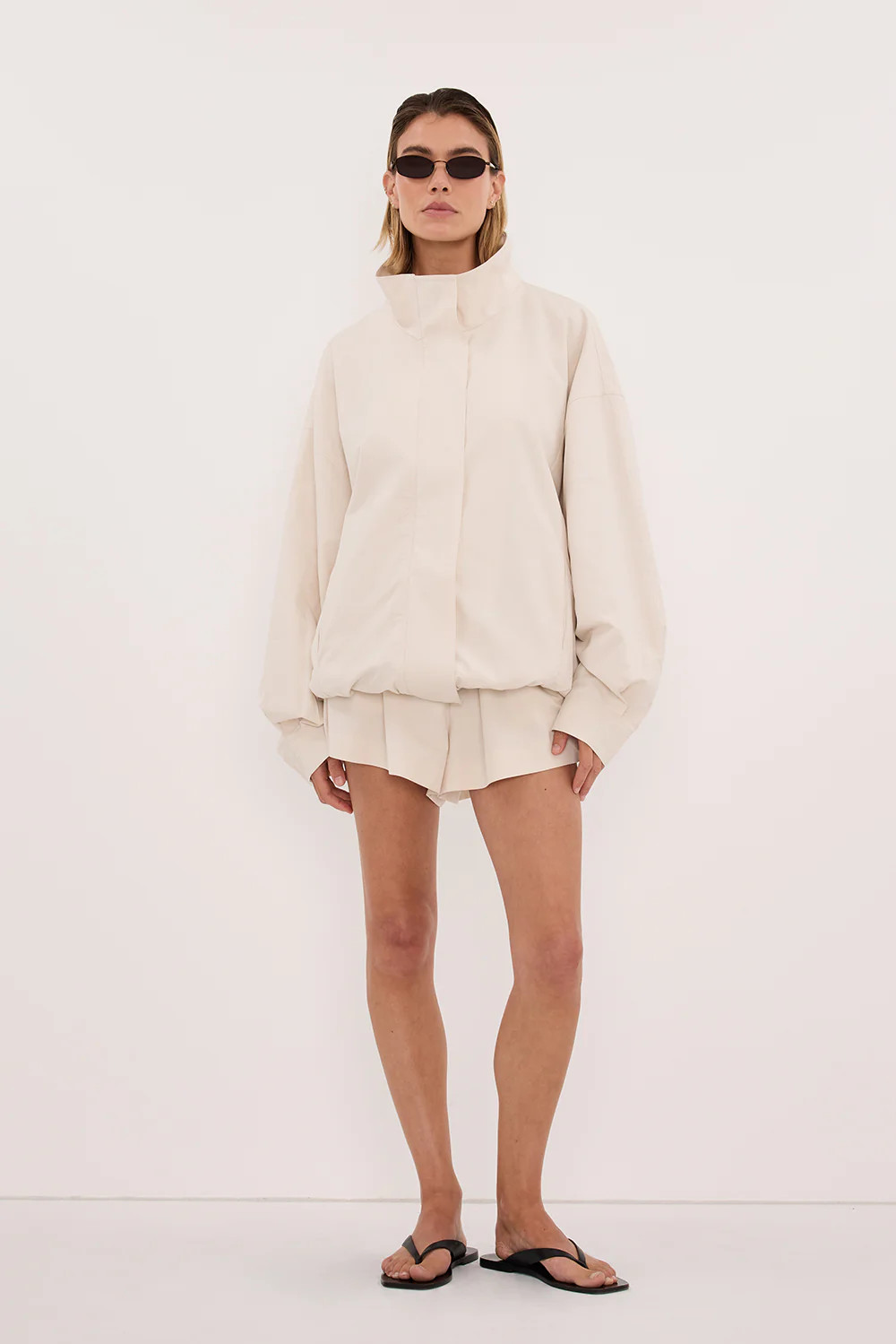 RORY IVORY LIGHT TRACK SHORT | DISSH