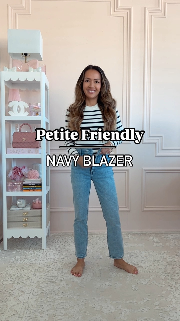 The best fitting petite blazer ever! 

I’ve had the camel color for years and years and finally picked up the navy and black.

Wearing size 00 petite 

On sale! 

#LTKSaleAlert #LTKVideo #LTKFindsUnder100