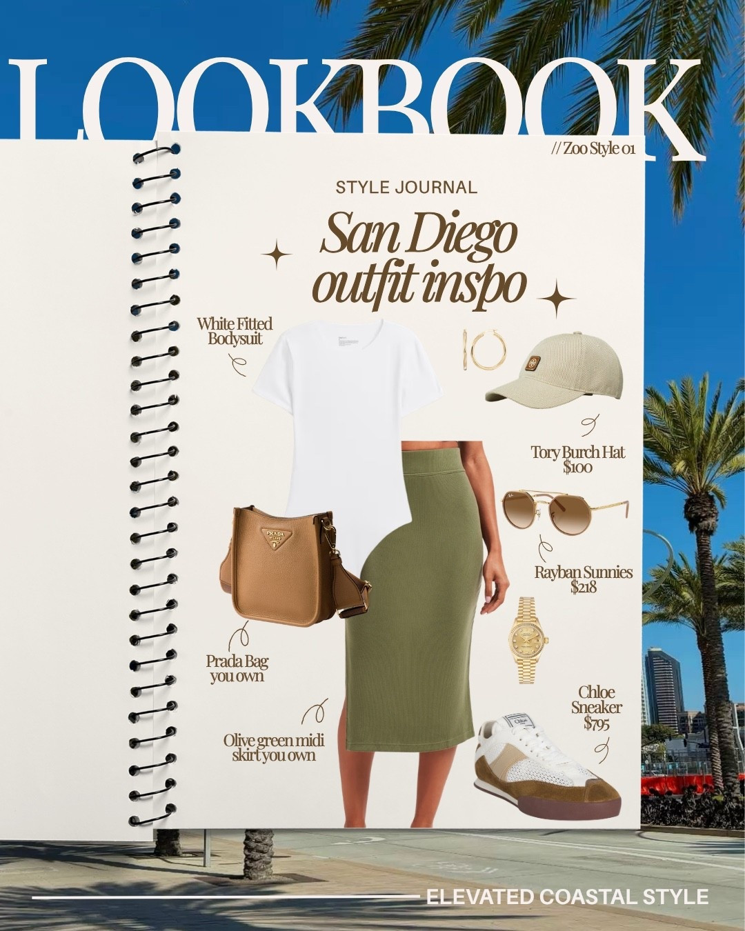Styling Jess for San Diego
Zoo style 01

Gap bodysuit
Green midi skirt
Prada bag
Chloe sneakers
Tory Burch hat
Ray ban sunglasses

Style, petite, vacation styling, zoo look, ootd, outfit inspo, Utility pants, cargo pants, white fitted bodysuit, casual sneakers, Prada bag, midi skirt

#LTKPetite #LTKTravel #LTKootd