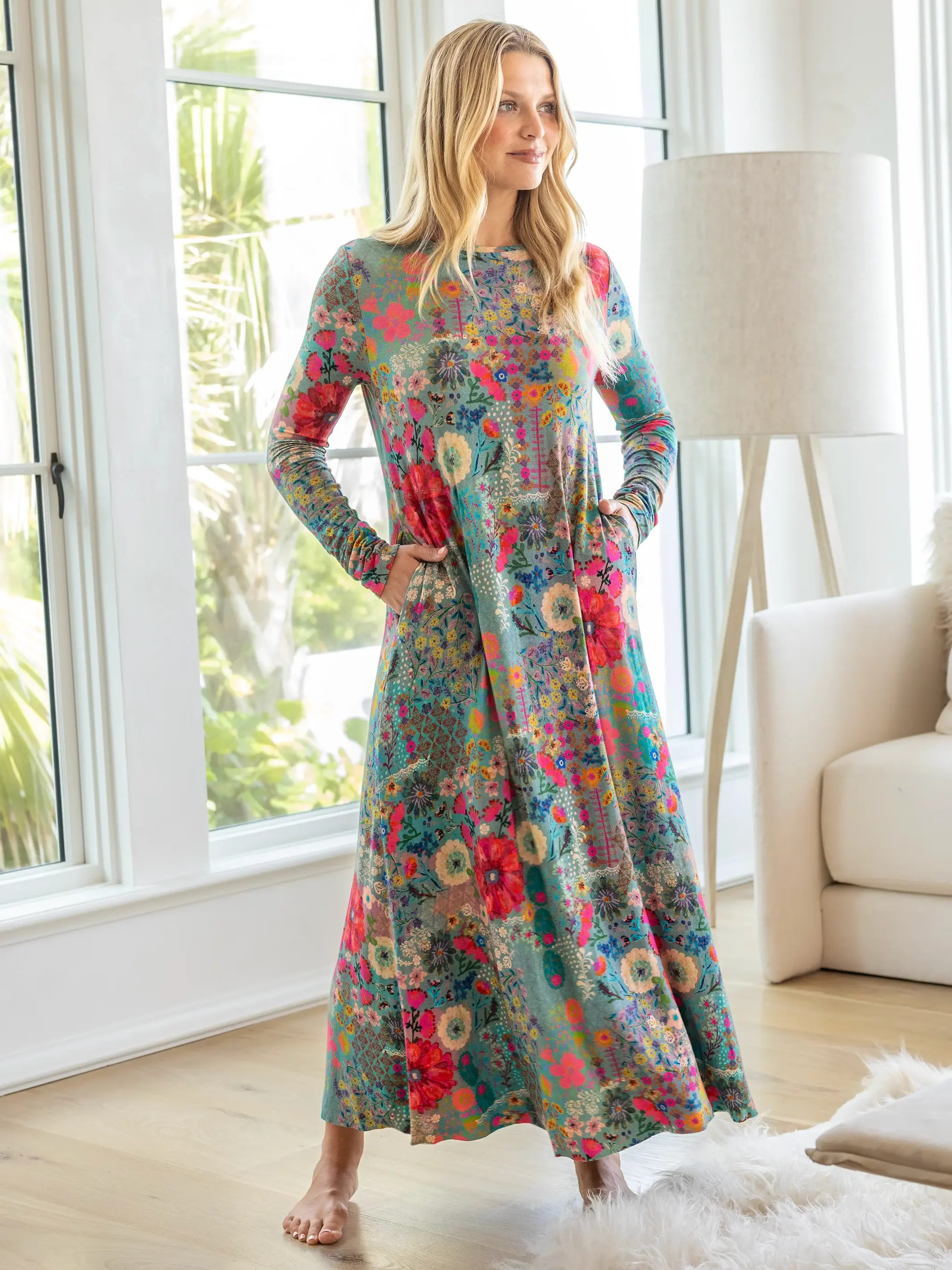 Stevie "ButterSoft" Knit Maxi Dress | Natural Life