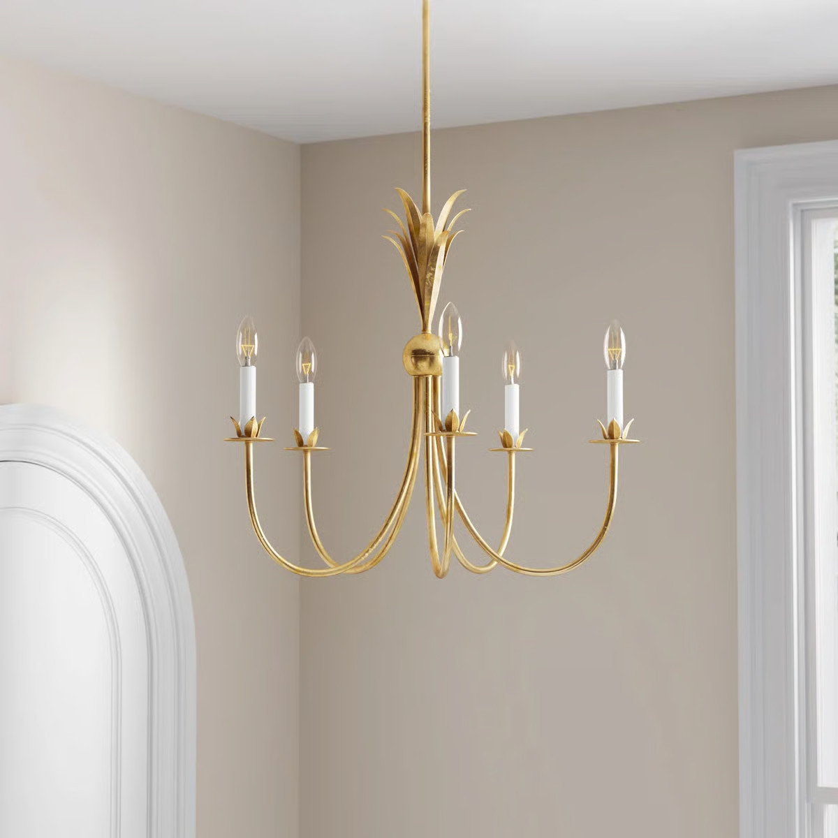 Kelly Clarkson Home Nicole 5 - Light Dimmable Chandelier & Reviews | Wayfair | Wayfair North America