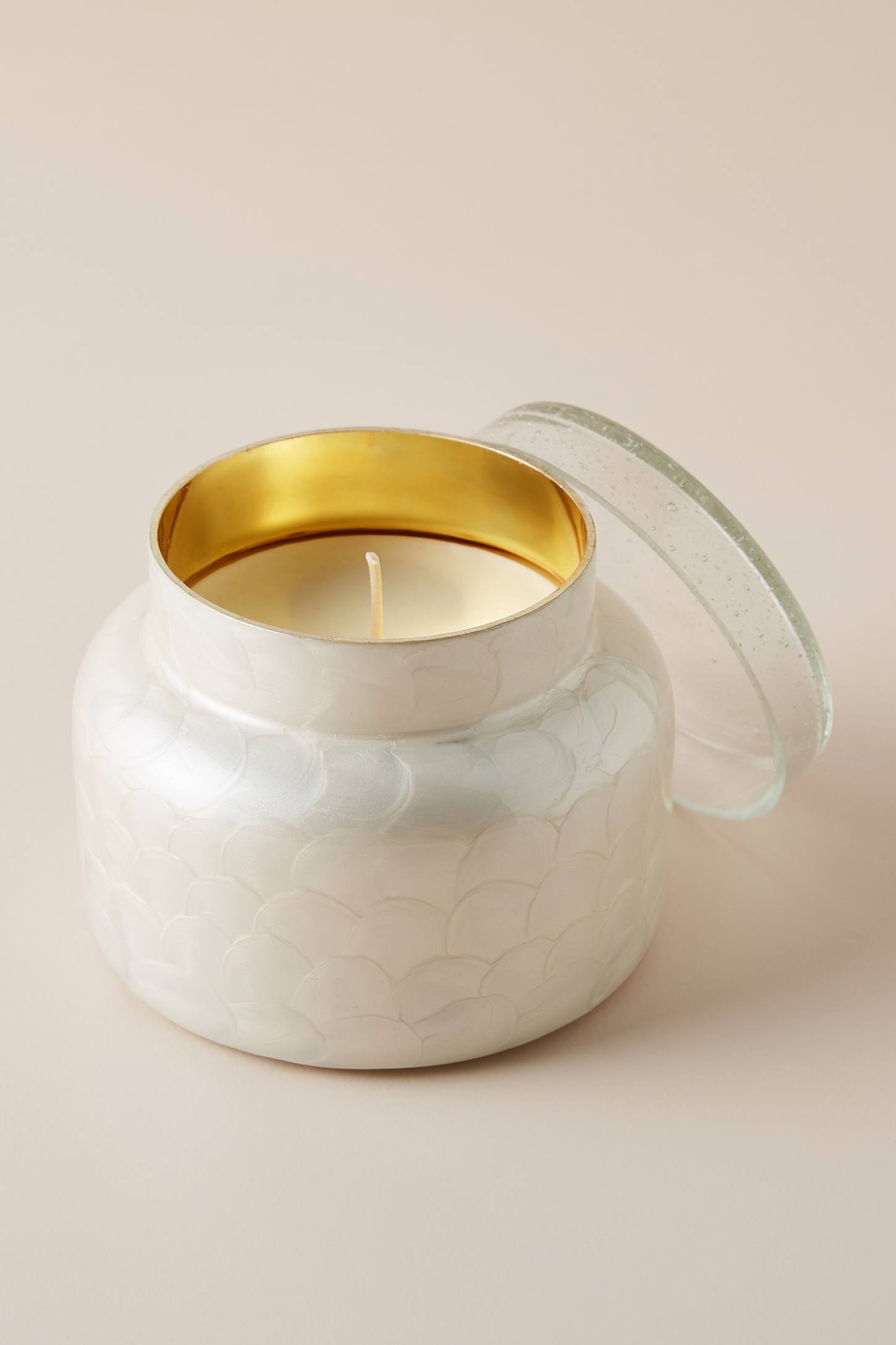 Capri Blue Volcano Capiz Jar Candle | Anthropologie (US)