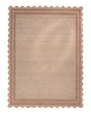 9x12 Wool Pile Scottie Hand Tufted Area Rug With Scalloped Edges | Home | Marshalls | Marshalls