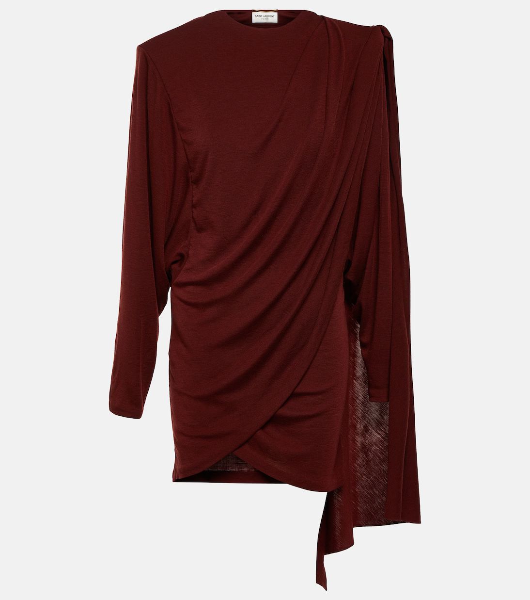 Draped wool minidress | Mytheresa (US/CA)