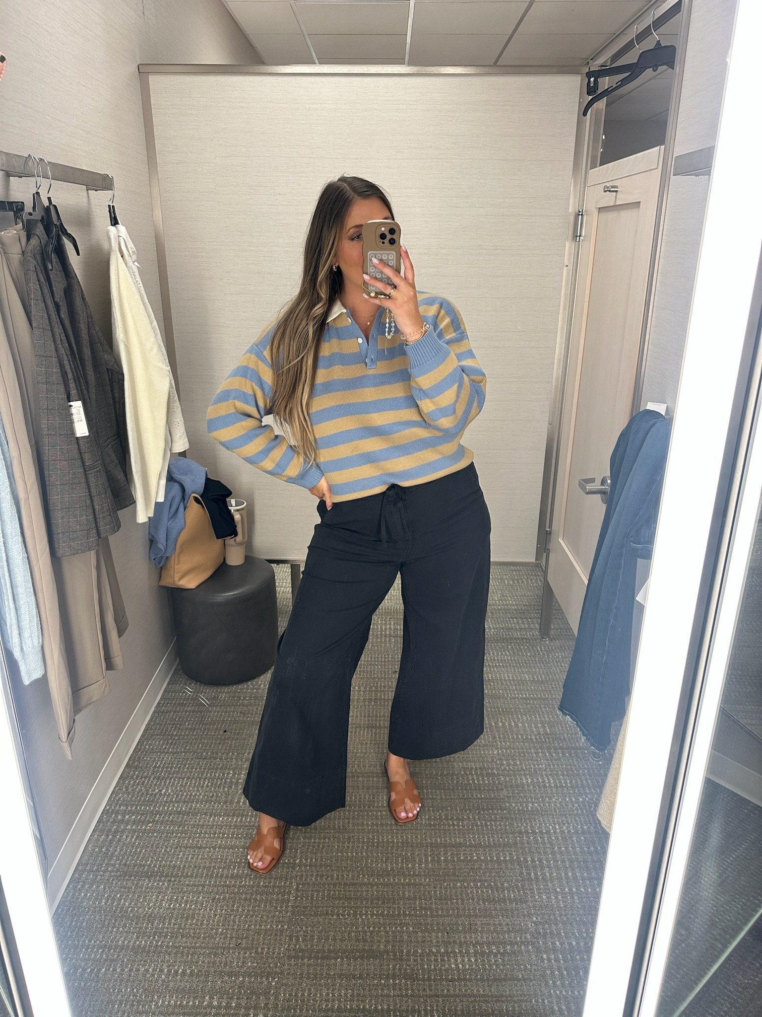 How cute is this Nordstrom sale outfit! Perfect for back to school and teacher or office wear outfits this fall! Wearing an xl in the top and bottoms! 

#LTKStyleTip #LTKSaleAlert #LTKSeasonal