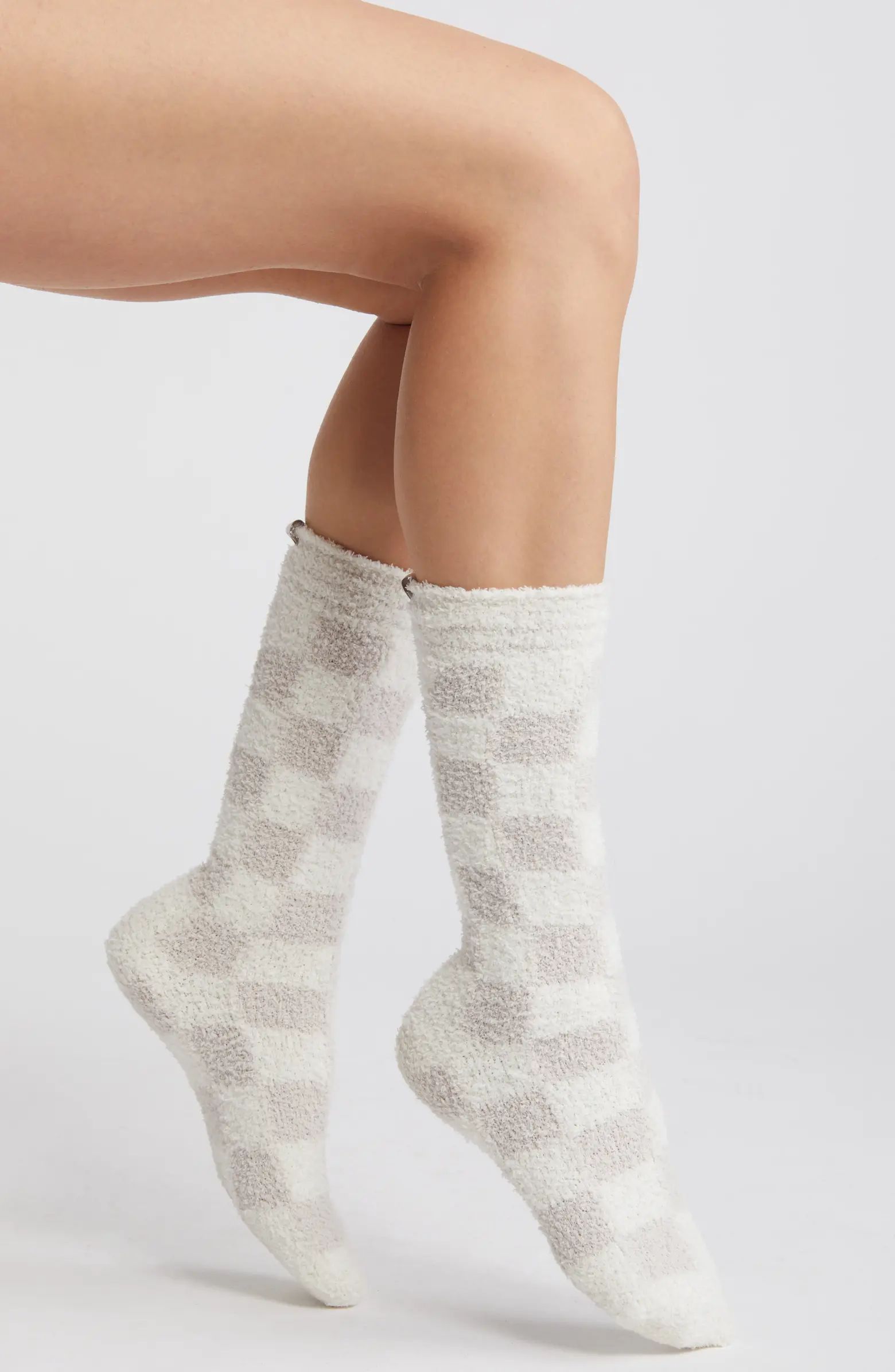 Barefoot Dreams® CozyChic® Checkerboard Socks | Nordstrom | Nordstrom
