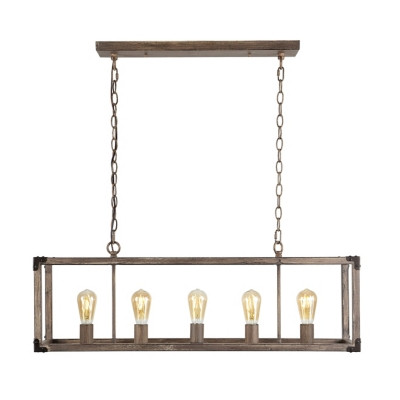 Jonathan Y 5-Light Adjustable LED Pendant | Ashley Homestore